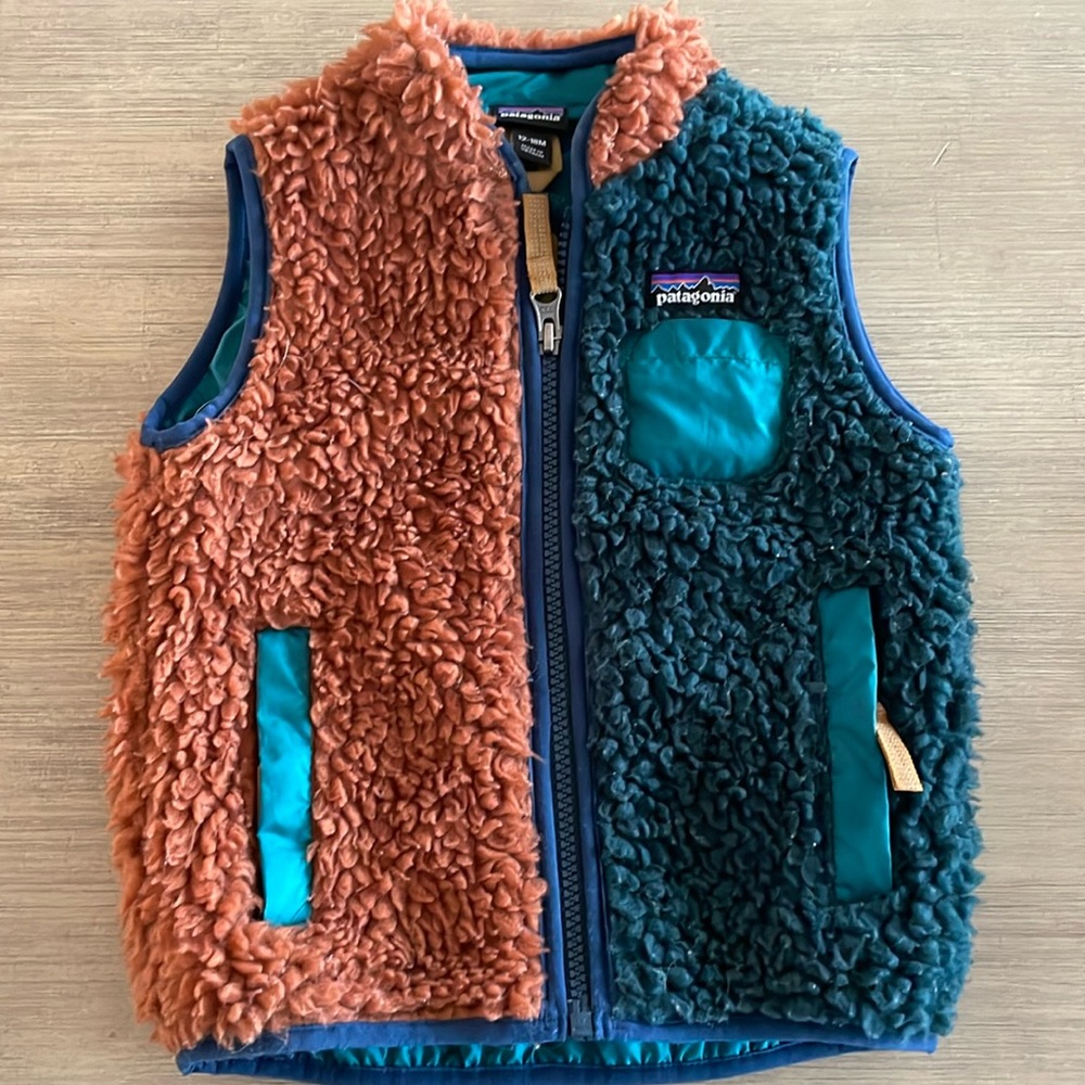12-18month Patagonia Baby Retro-X® Fleece Vest